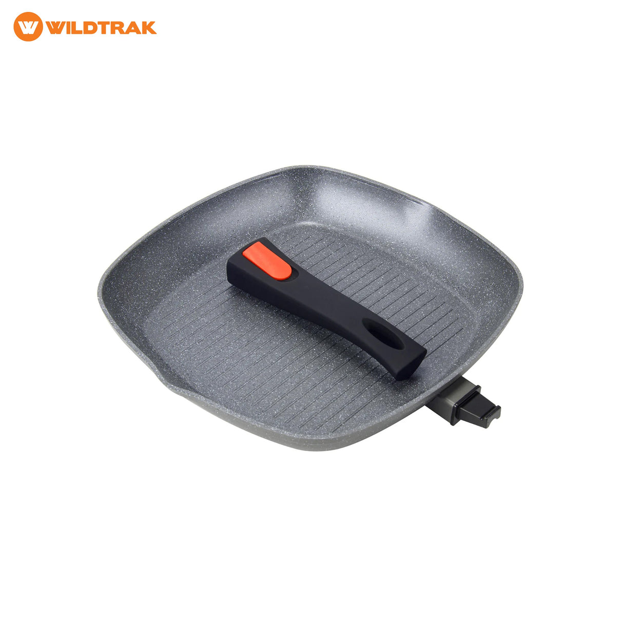 undefined Wildtrak Compact Grill Pan 28cm Non Stick Detach Handle undefined - Image 2