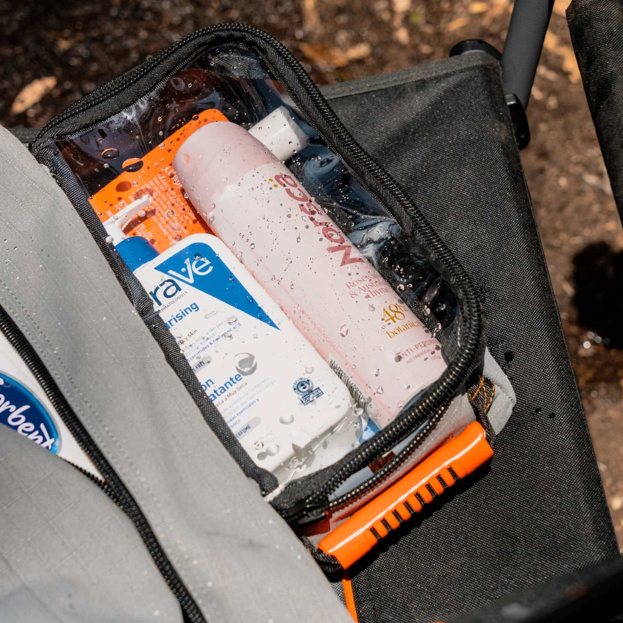 undefined Wildtrak Explorer Clear Top Bag Sml 400GSM Ripstop Canvas undefined - Image 5