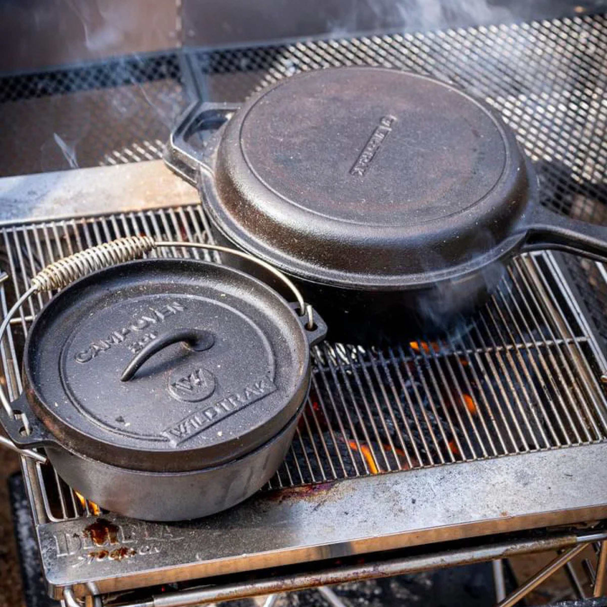 undefined Wildtrak Cast Iron Combo Cooker 26 x 8cm undefined - Image 5