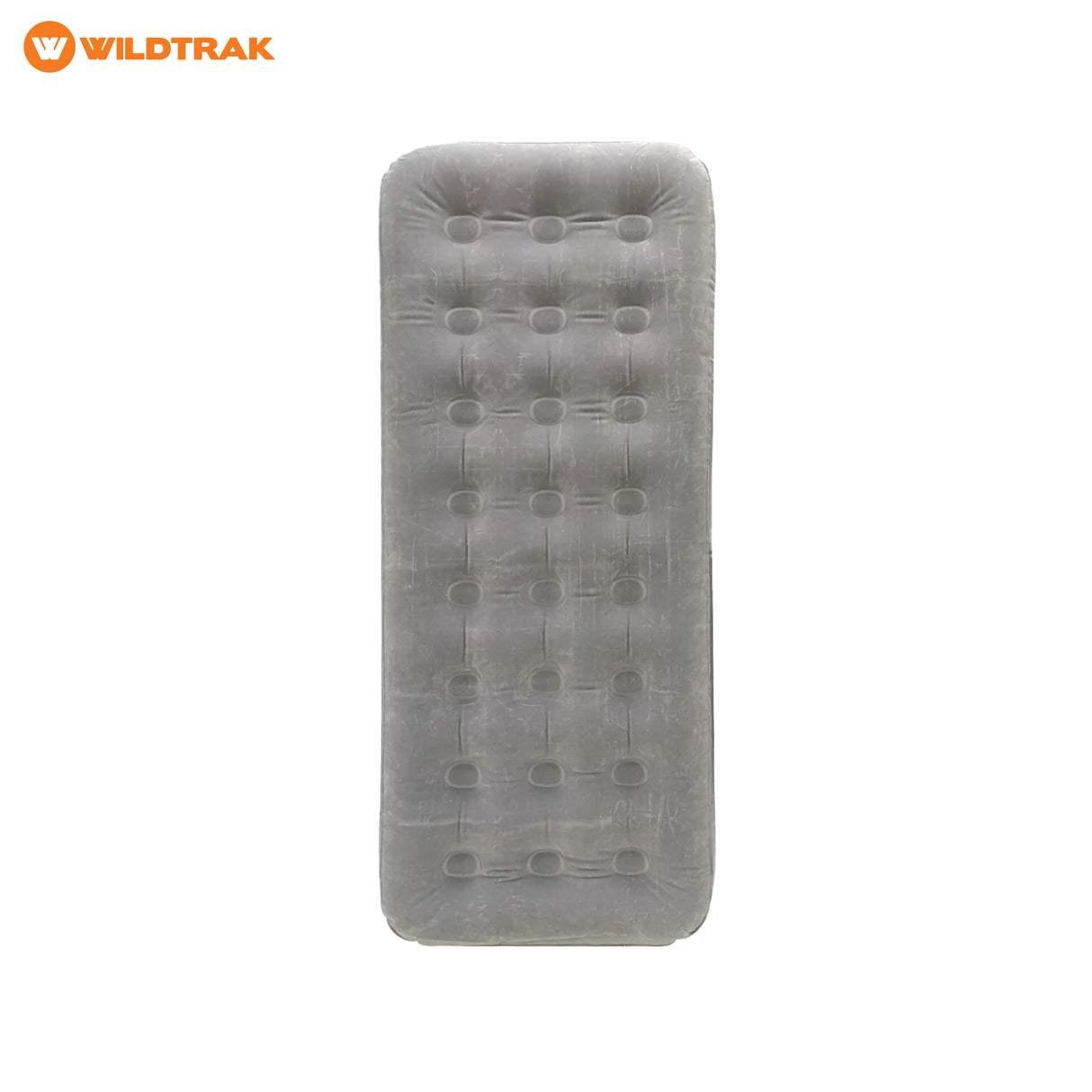 WILDTRAK Wildtrak Single Coil Beam Flocked Airbed Gray - Image 1