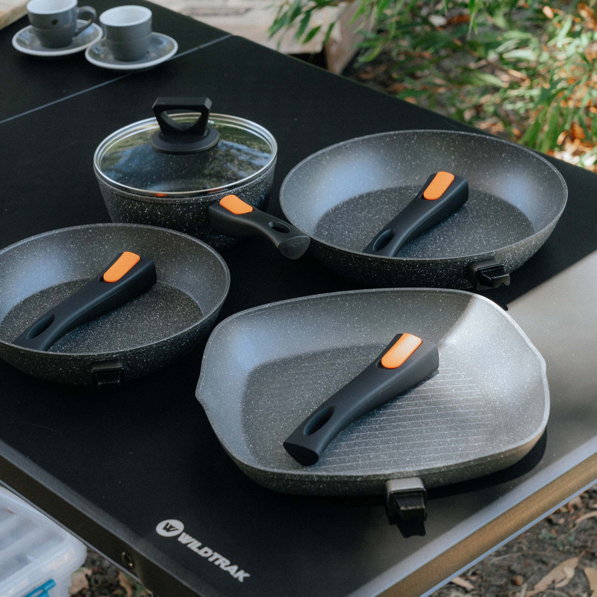 undefined Wildtrak Compact Frypan 24cm Non Stick Detach Handle undefined - Image 7