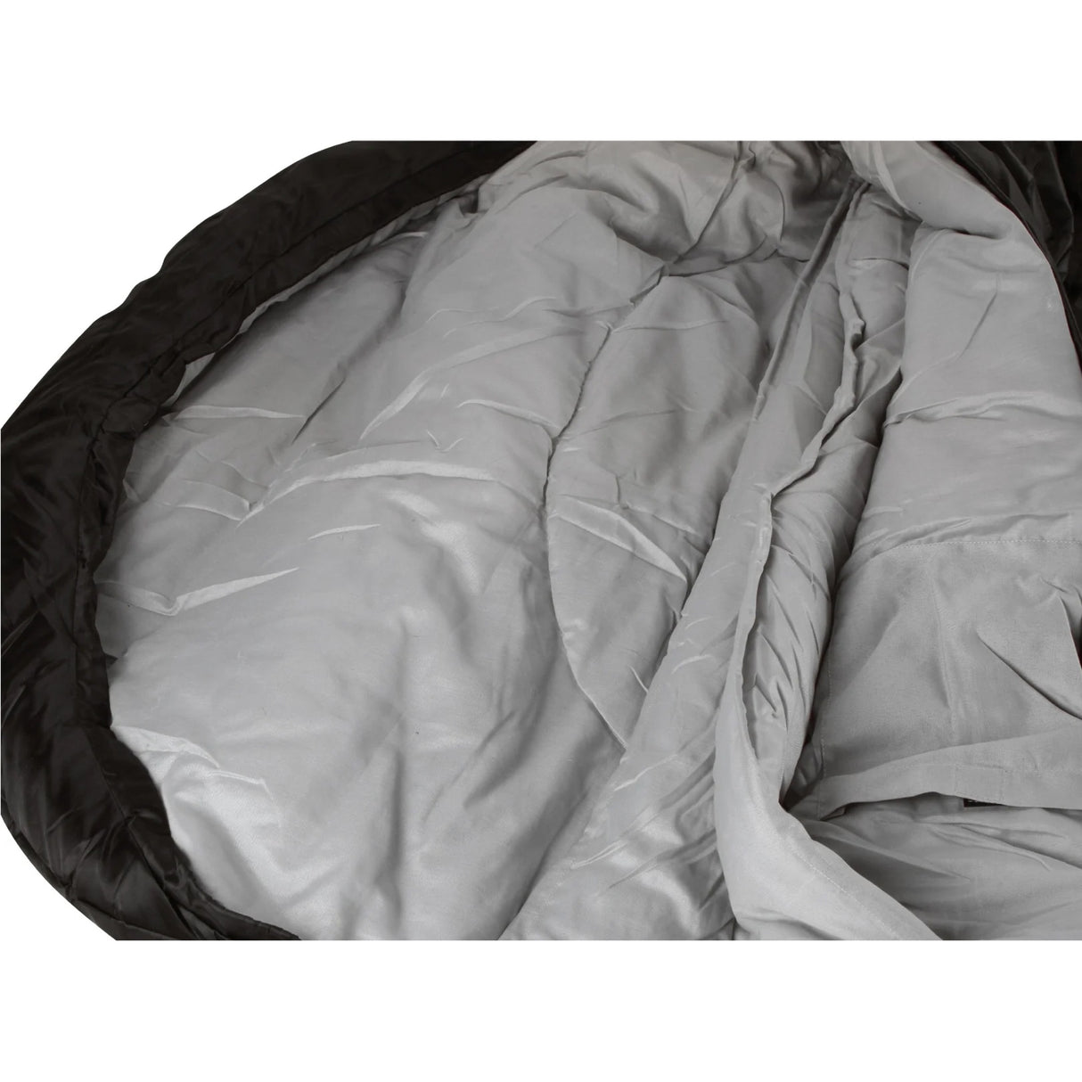 WILDTRAK Wildtrak Murray Hooded Jumbo Sleeping Bag 0-5°C (90 x 240cm) Gray - Image 4