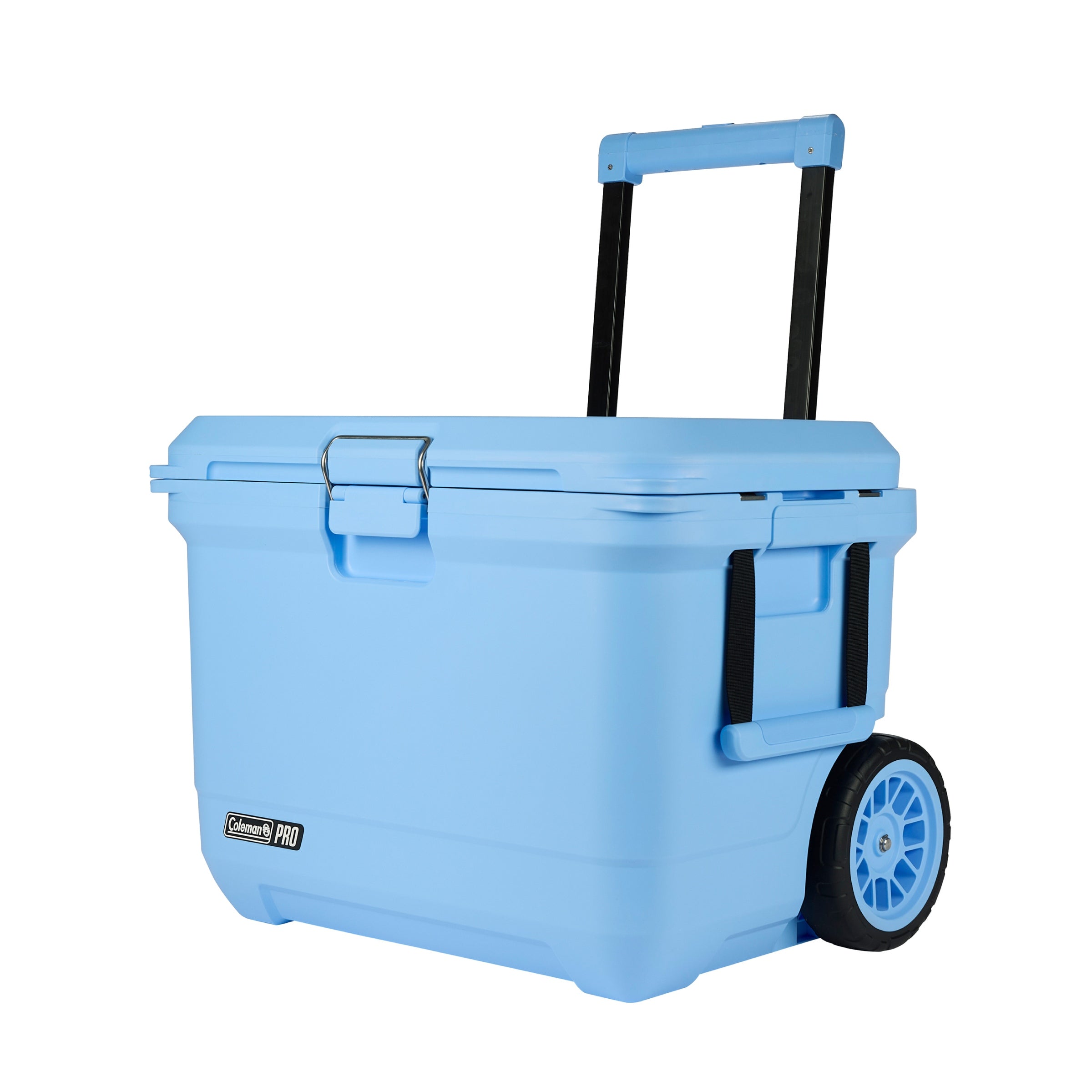 Coleman 52L Pro Wheeled Hard Cooler Sky Blue | Fast NZ Shipping