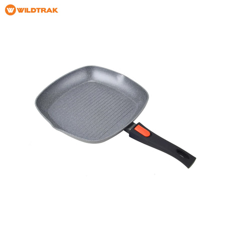 undefined Wildtrak Compact Grill Pan 28cm Non Stick Detach Handle undefined - Image 1