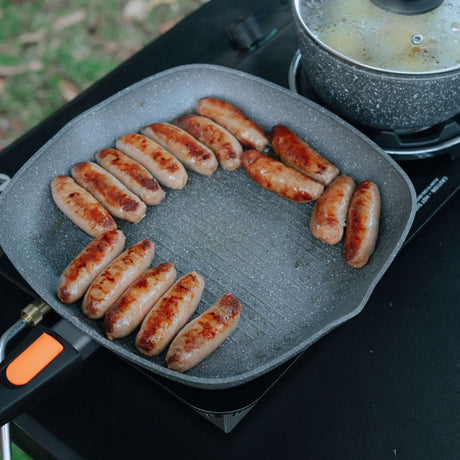 undefined Wildtrak Compact Grill Pan 28cm Non Stick Detach Handle undefined - Image 4