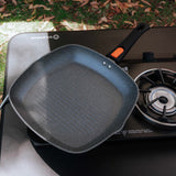 undefined Wildtrak Compact Grill Pan 28cm Non Stick Detach Handle undefined - Image 5