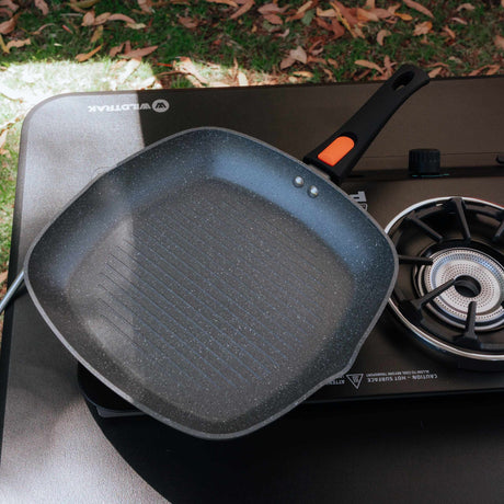 undefined Wildtrak Compact Grill Pan 28cm Non Stick Detach Handle undefined - Image 5