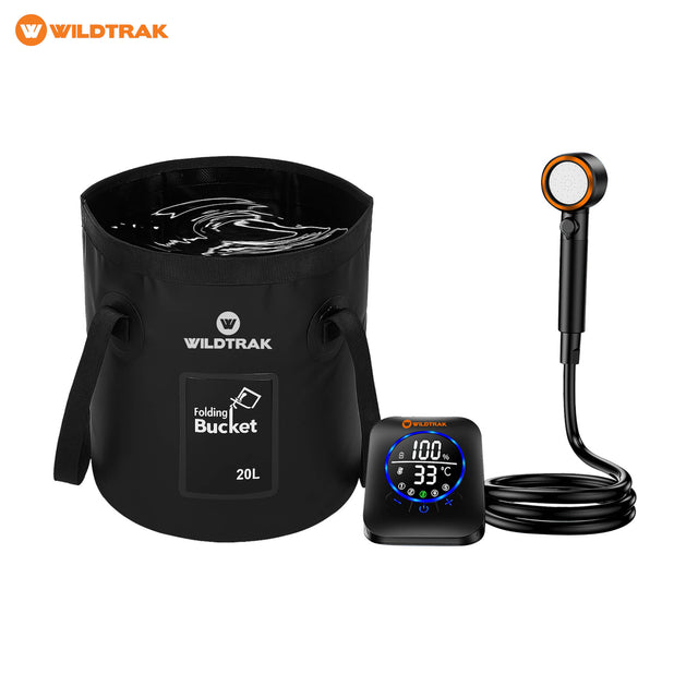 undefined Wildtrak Portable Rechargeable Camping Shower undefined - Image 1