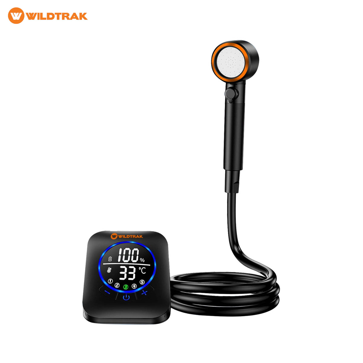 undefined Wildtrak Portable Rechargeable Camping Shower undefined - Image 2