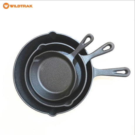 undefined Wildtrak Cast Iron Frying Pan Set undefined - Image 1