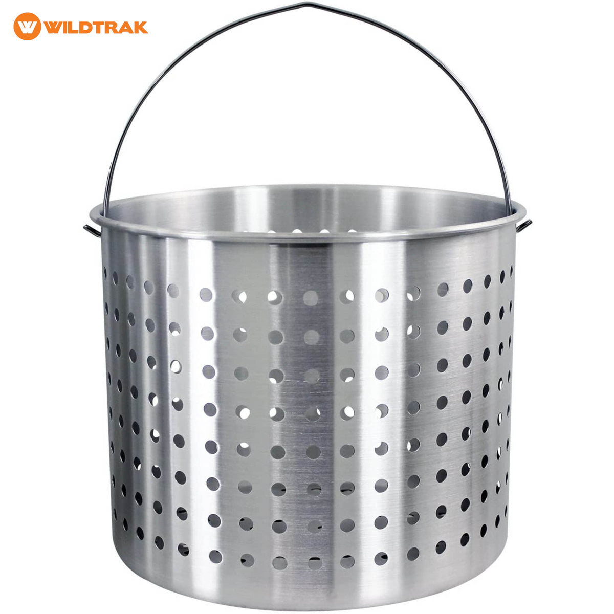 undefined Wildtrak Aluminium Crab Cooker Stock Pot 40L with Basket, Handles, Lid and Strainer undefined - Image 1