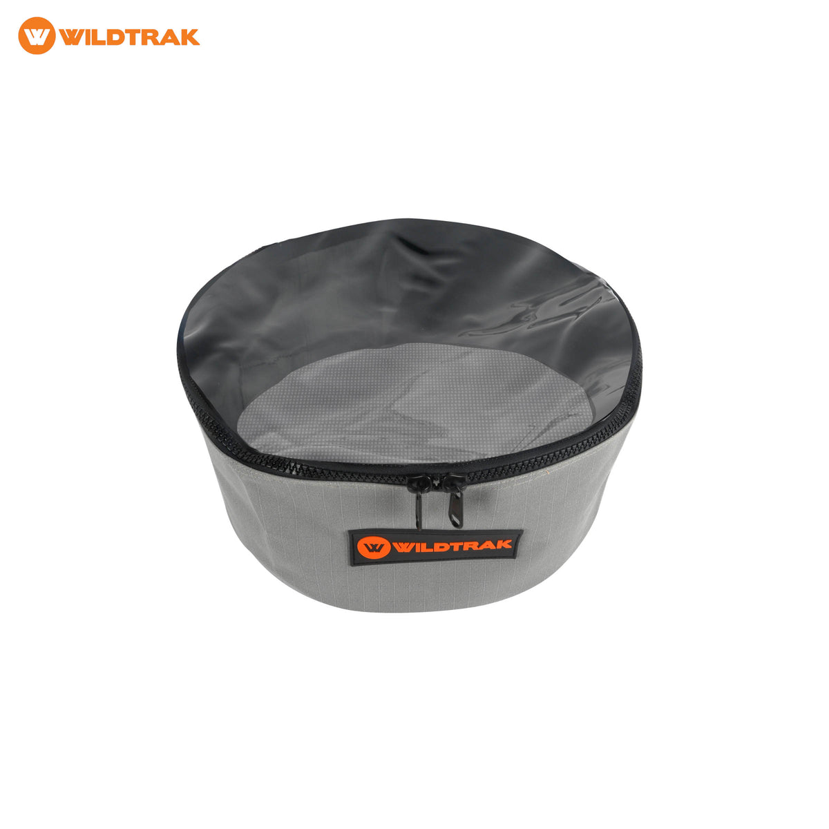 undefined Wildtrak Round Heavy-duty Mesh Base Clear Top Caravan/RV Storage Bag with Handles 40x19cm undefined - Image 1