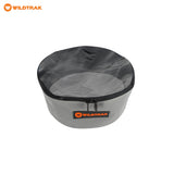undefined Wildtrak Round Heavy-duty Mesh Base Clear Top Caravan/RV Storage Bag with Handles 40x19cm undefined - Image 1