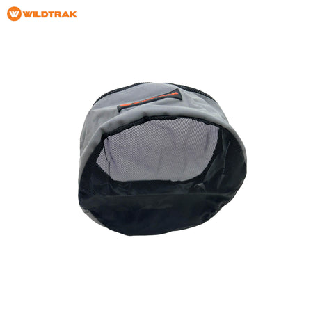 undefined Wildtrak Round Heavy-duty Mesh Base Clear Top Caravan/RV Storage Bag with Handles 40x19cm undefined - Image 3