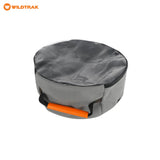 undefined Wildtrak Round Heavy-duty Mesh Base Clear Top Caravan/RV Storage Bag with Handles 40x19cm undefined - Image 5