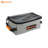 undefined Wildtrak Medium Extra Height Clear Top Heavy-duty Ripstop Grey Canvas Storage Bag with Mesh Base 35x20x15cm undefined - Image 2