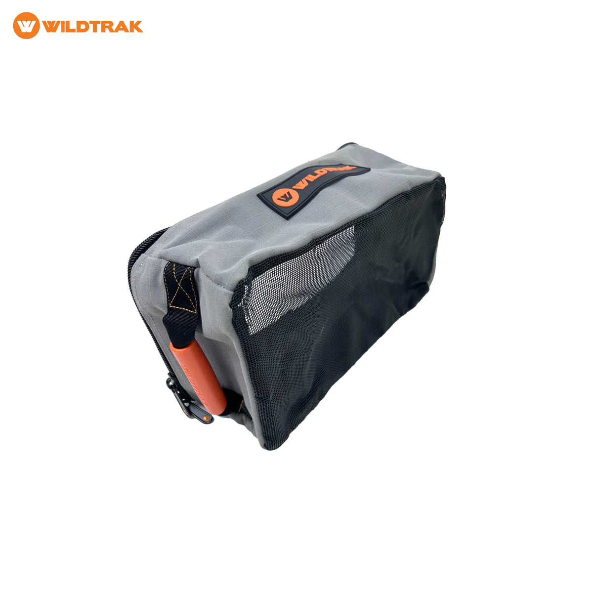 undefined Wildtrak Medium Extra Height Clear Top Heavy-duty Ripstop Grey Canvas Storage Bag with Mesh Base 35x20x15cm undefined - Image 4