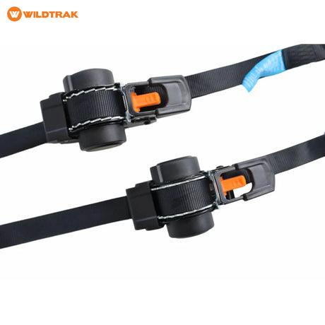 undefined Wildtrak 2Pk Heavy-duty Retractable Ratchet Tie Down Strap 3.5m x 25mm undefined - Image 2