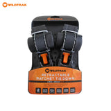 undefined Wildtrak 2Pk Heavy-duty Retractable Ratchet Tie Down Strap 3.5m x 25mm undefined - Image 6