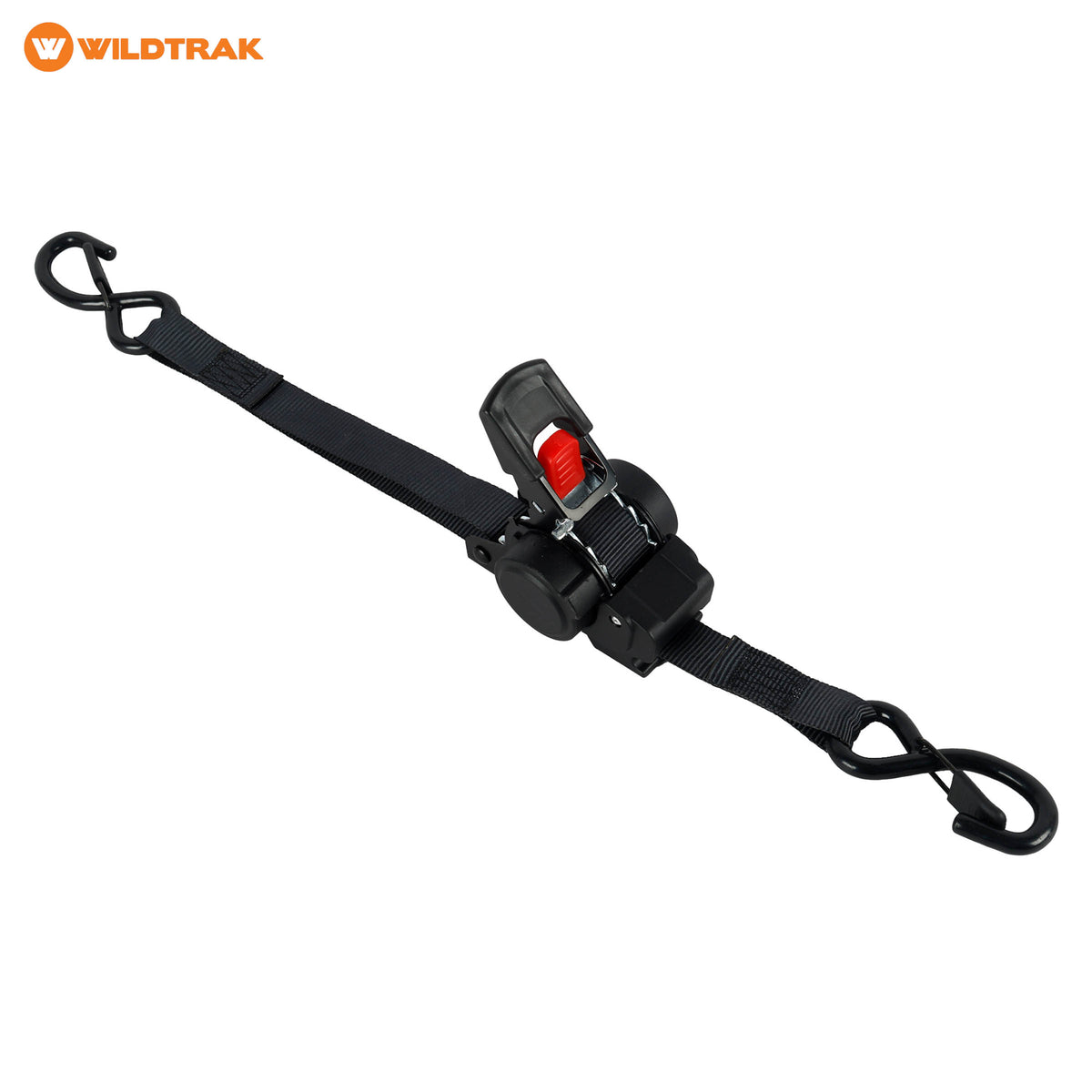 undefined Wildtrak 2Pk Heavy-duty Retractable Ratchet Tie Down Strap 3.5m x 25mm undefined - Image 7