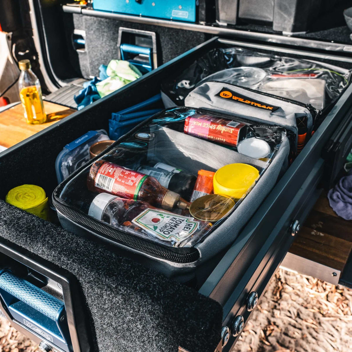 undefined Wildtrak Explorer Clear Top Bag Med 400GSM Ripstop Canvas undefined - Image 6