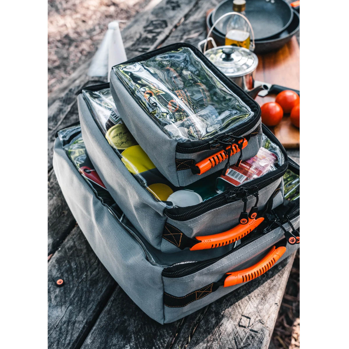 undefined Wildtrak Explorer Clear Top Bag Sml 400GSM Ripstop Canvas undefined - Image 4