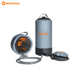 undefined Wildtrak 15L Portable Shower with Foot Pump and Storage Bag undefined - Image 1