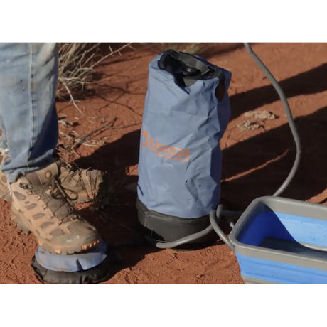 undefined Wildtrak 15L Portable Shower with Foot Pump and Storage Bag undefined - Image 5