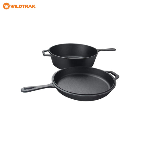 undefined Wildtrak Cast Iron Combo Cooker 26 x 8cm undefined - Image 1
