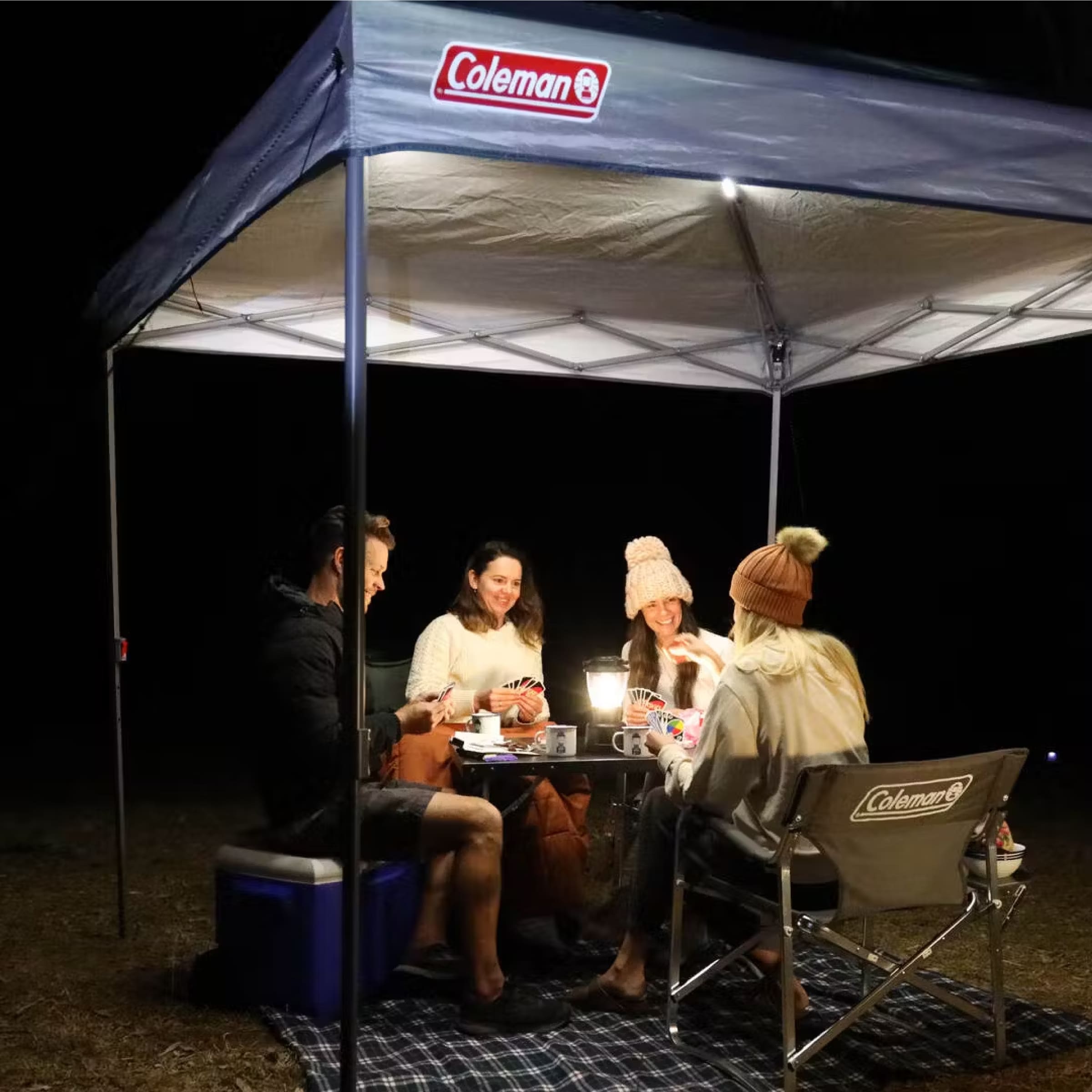 Lighted Instant Up Gazebo 2.4 x 2.4m