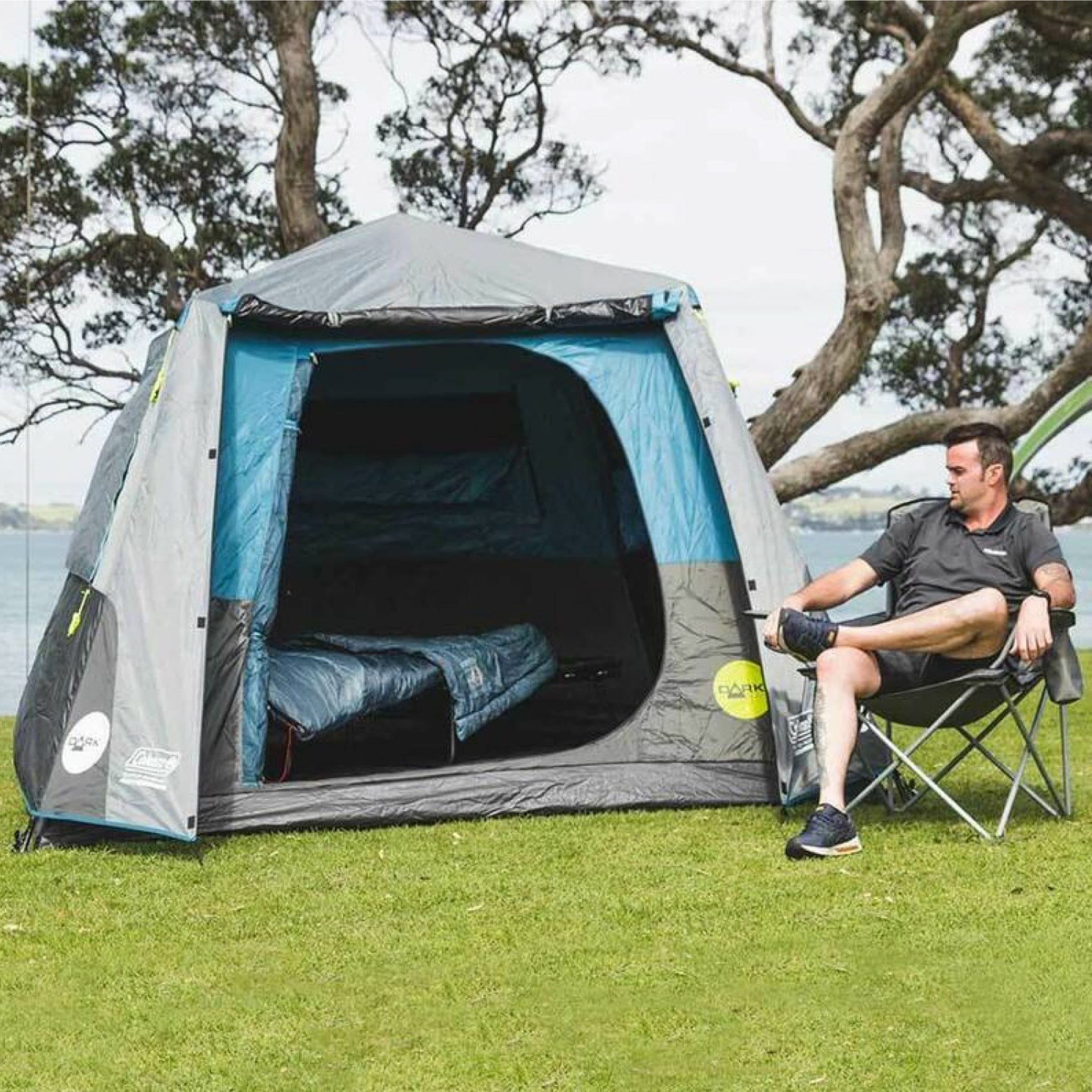 Buy COLEMAN Instant Up Silver Dark Room 4 Person Tent