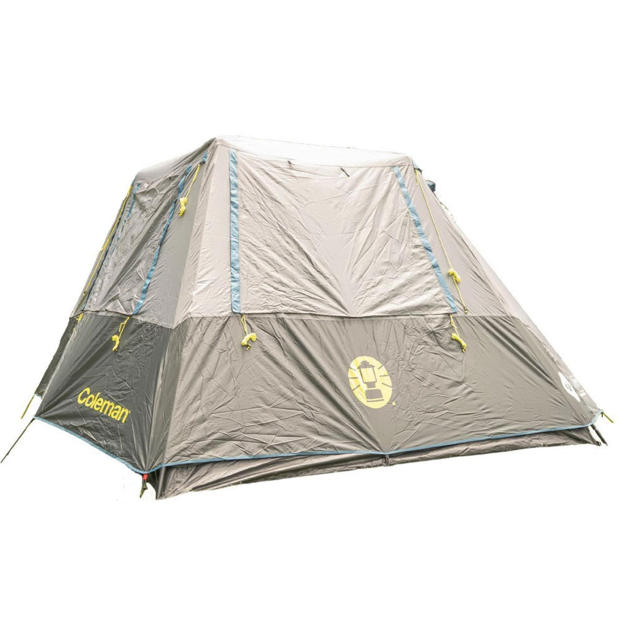 Instant Up Silver Dark Room With Lighting 8 Person Tent