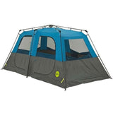 Instant Up Silver Dark Room With Lighting 8 Person Tent