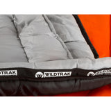 WILDTRAK Wildtrak Bremer Hooded Jumbo Sleeping Bag 0-5°C (230 x 90cm) Orange - Image 5