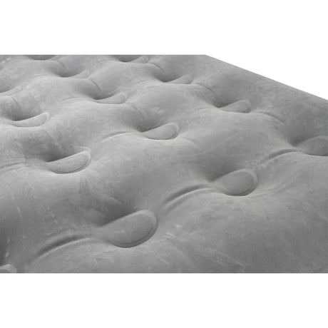 WILDTRAK Wildtrak Double Coil Beam Flocked Airbed Gray - Image 3