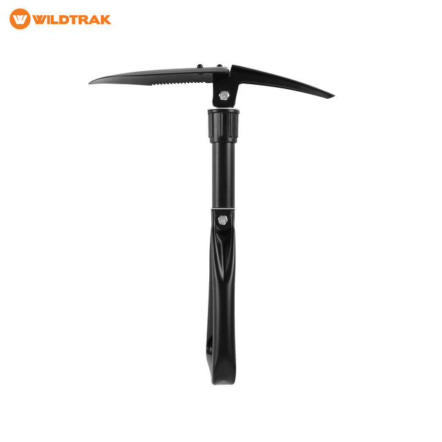undefined Wildtrak Folding Shovel Pickaxe 16x11cm Blade With Pouch undefined - Image 1