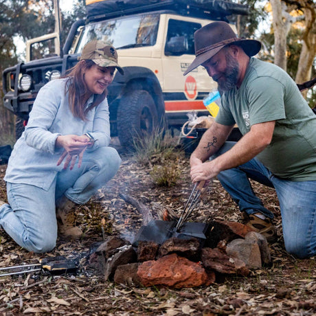 undefined Wildtrak Jaffle Iron Double 39cm Handle undefined - Image 5