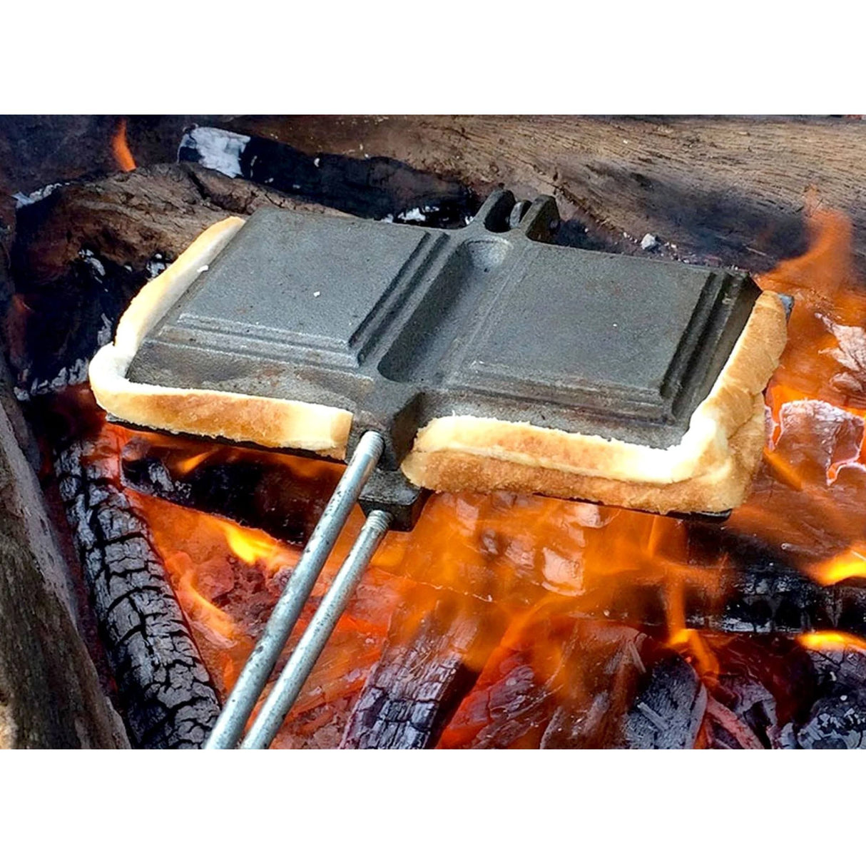 undefined Wildtrak Jaffle Iron Double 39cm Handle undefined - Image 7