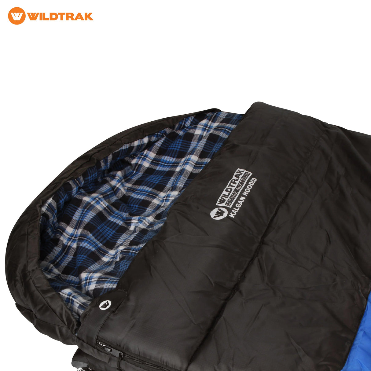 undefined Wildtrak Kalgan Hooded Sleeping Bag -2 to -7°C (220 x 80cm) undefined - Image 3