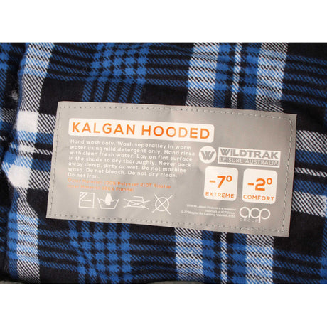 undefined Wildtrak Kalgan Hooded Sleeping Bag -2 to -7°C (220 x 80cm) undefined - Image 6