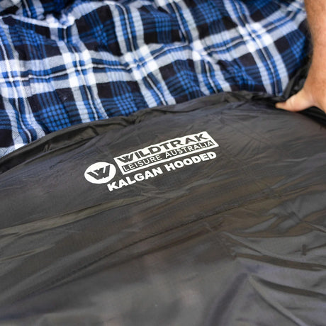 undefined Wildtrak Kalgan Hooded Sleeping Bag -2 to -7°C (220 x 80cm) undefined - Image 7