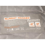 WILDTRAK Wildtrak Murray Hooded Sleeping Bag 0-5°C (80 x 230cm) Blue - Image 6