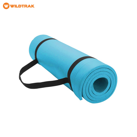 WILDTRAK Wildtrak Trek 10mm Eva Camp Mat Deluxe Blue - Image 1
